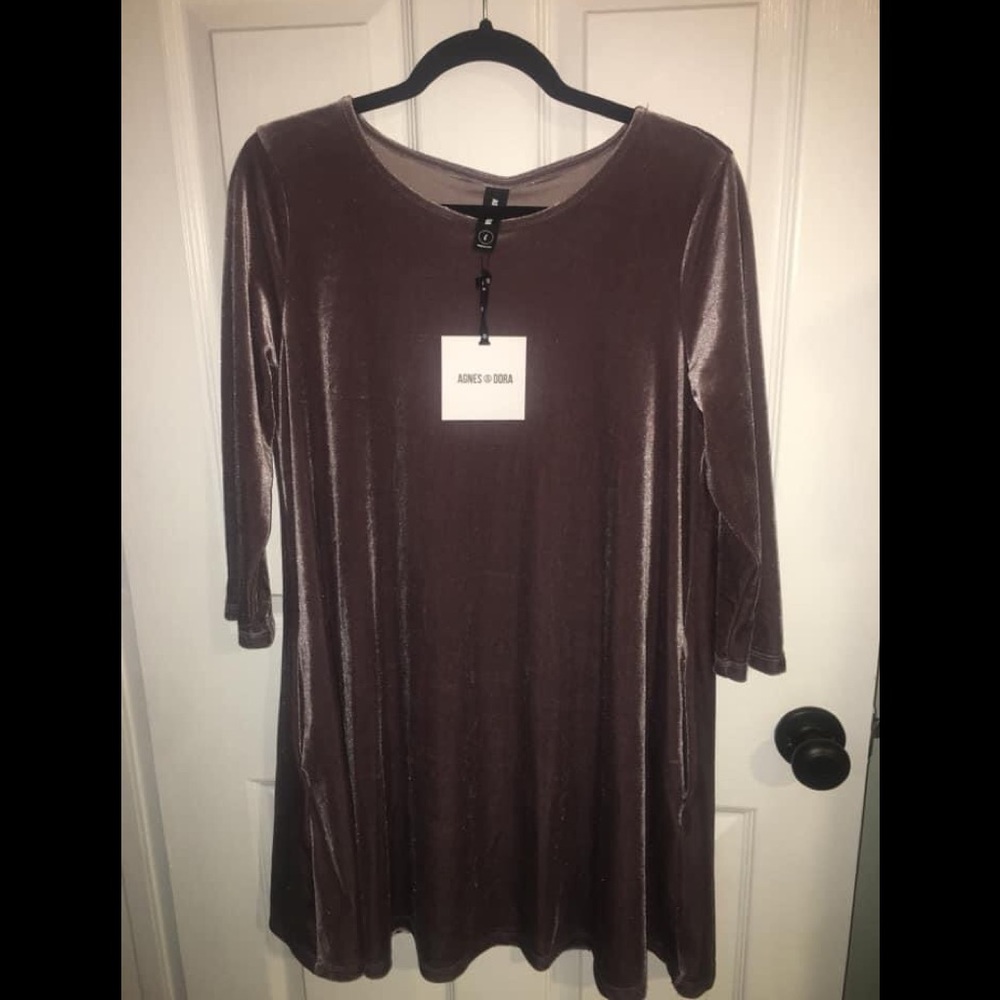 New with tags velvet tunic
